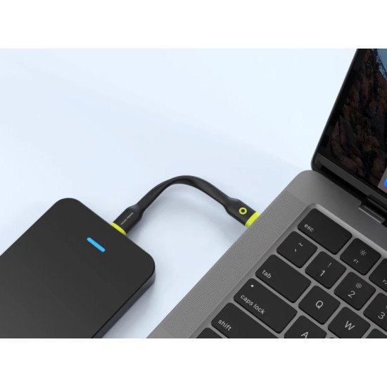Mobile Origin COMC-USBC-BLK câble USB 0,1 m 0,48 Gbit/s 60 W Noir