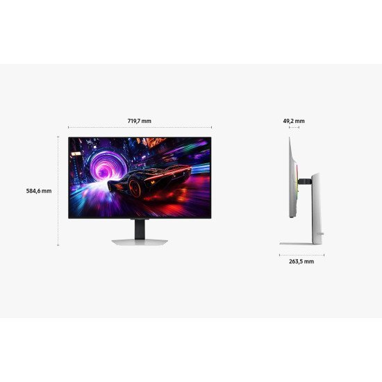 Samsung Écran PC Gaming 32" Odyssey OLED G8 G81SF 4K UHD 240Hz