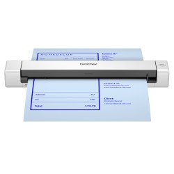 Brother DS-640E scanner Scanner portable 600 x 600 DPI A4 Noir, Blanc