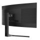 V7 Moniteur incurvé L340WQ-HAS 34 po d'espace de visionnage - WQHD - 3440 x 1440 - Réglable en hauteur