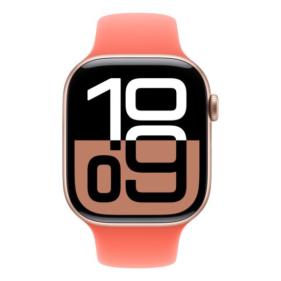 Apple MDT64ZM/A accessoire intelligent à porter sur soi Bande Orange Fluoroélastomère