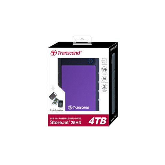 Transcend StoreJet 25H3 Disque dur externe SATA 2.5" 4 To