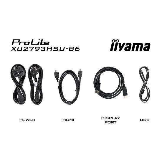 iiyama ProLite écran PC 68,6 cm (27") 1920 x 1080 pixels Full HD LED Noir