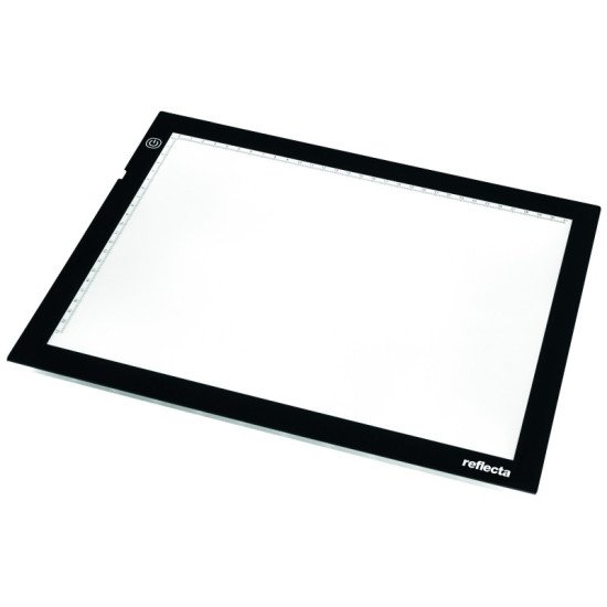 Reflecta LED Light Pad A4 Super Slim Noir Cadre pour une seule photo