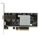 StarTech.com Carte réseau PCI Express à 1 port fibre optique 10 Gigabit Ethernet SFP+ ouvert - Chipset Intel - MM/SM