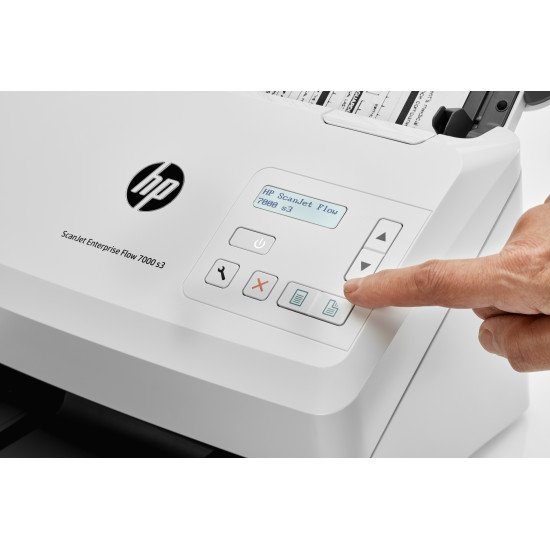 HP Scanjet Enterprise Flow 7000 s3 Alimentation papier de scanner 600 x 600 DPI A4 Blanc