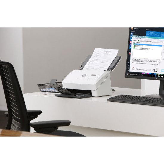 HP Scanjet Enterprise Flow 7000 s3 Alimentation papier de scanner 600 x 600 DPI A4 Blanc