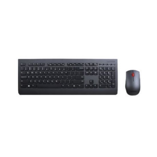 Lenovo 4X30H56809 clavier sans fil QWERTZ DE Noir