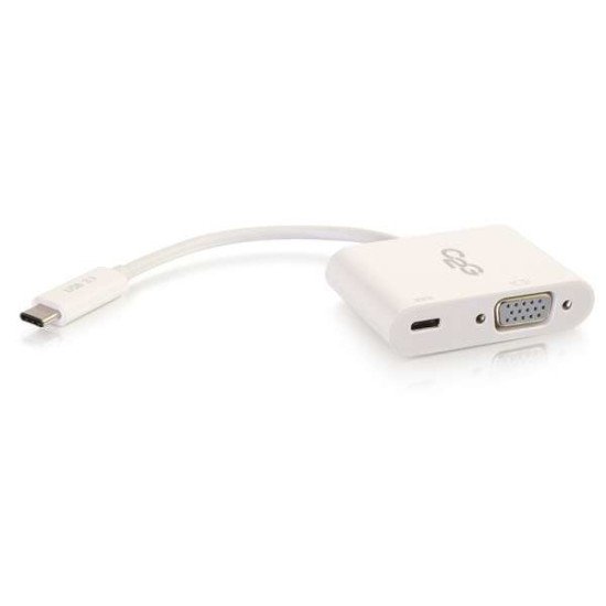 C2G 80495 adaptateur et connecteur de câbles USB-C VGA USB-C