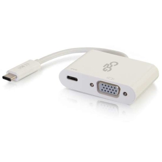 C2G 80495 adaptateur et connecteur de câbles USB-C VGA USB-C