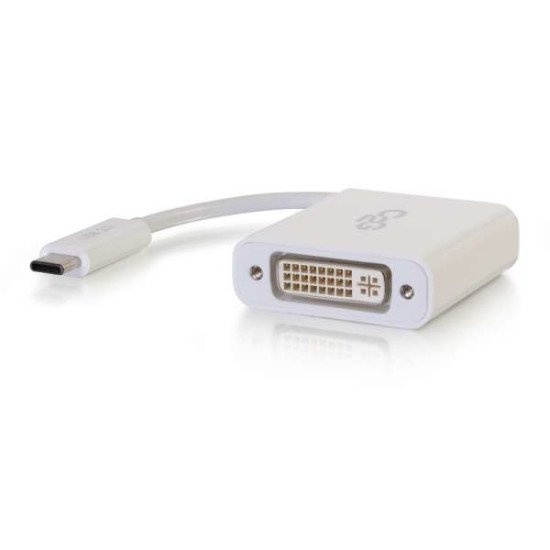 C2G Convertisseur Adaptateur USB-C Vers Vidéo DVI-D C2G Convertisseur Adaptateur USB-C Vers Vidéo DVI-D
