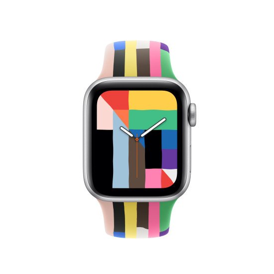 Apple MDWD4ZM/A accessoire intelligent à porter sur soi Bande Multicolore Fluoroélastomère Apple MDWD4ZM/A accessoire intelligent à porter sur soi Bande Multicolore Fluoroélastomère