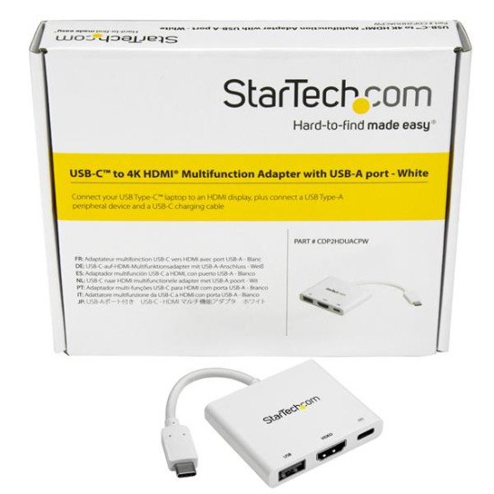 StarTech.com Adaptateur multiport USB-C vers HDMI 4K avec USB port USB-A