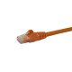 StarTech.com N6PATC10MOR câble de réseau Orange 10 m Cat6 U/UTP (UTP)