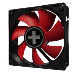 Xilence XPF80.R Boitier PC Ventilateur 8 cm Noir, Rouge