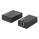 Manhattan Kit d'extension HDMI 1080p sur Ethernet, jusqu'à 50 m avec un seul câble Cat6, modules émetteur et récepteur, compatible IR, garantie de 3 ans
