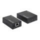 Manhattan Kit d'extension HDMI 1080p sur Ethernet, jusqu'à 50 m avec un seul câble Cat6, modules émetteur et récepteur, compatible IR, garantie de 3 ans