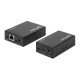 Manhattan Kit d'extension HDMI 1080p sur Ethernet, jusqu'à 50 m avec un seul câble Cat6, modules émetteur et récepteur, compatible IR, garantie de 3 ans