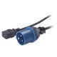 APC C19/IEC309 2.5m Noir 2,5 m Coupleur C19 APC C19/IEC309 2.5m Noir 2,5 m Coupleur C19
