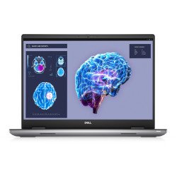 DELL Precision 7680 Station de travail mobile 40,6 cm (16") DDR5-SDRAM Wi-Fi 6E (802.11ax) Gris