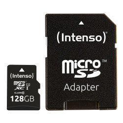 Intenso 128GB microSDXC mémoire flash 128 Go UHS-I Classe 10 Intenso 128GB microSDXC mémoire flash 128 Go UHS-I Classe 10