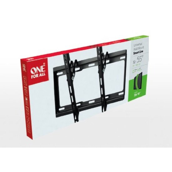 One For All WM 2421 support pour téléviseur 139,7 cm (55") Noir