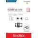 Sandisk Ultra Dual m3.0 lecteur USB flash 64 Go Type-A / Micro-USB 3.0 (3.1 Gen 1) Sandisk Ultra Dual m3.0 lecteur USB flash 64 Go Type-A / Micro-USB 3.0 (3.1 Gen 1)