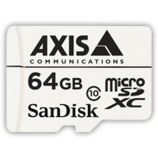 Axis Surveillance MicroSDXC 64 Go (pack de 10)