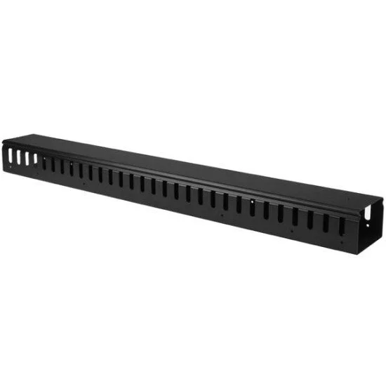 StarTech.com Panneau de gestion de câbles 0U de 91 cm pour rack - Guide-câbles avec conduit encoché StarTech.com Panneau de gestion de câbles 0U de 91 cm pour rack - Guide-câbles avec conduit encoché