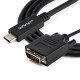 StarTech.com Câble adaptateur USB-C vers DVI-D de 2 m - 1920 x 1200