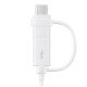 Samsung EP-DG930 câble USB 1,5 m USB 2.0 USB A USB C/Micro-USB B Blanc