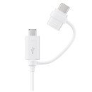 Samsung EP-DG930 câble USB 1,5 m USB 2.0 USB A USB C/Micro-USB B Blanc Samsung EP-DG930 câble USB 1,5 m USB 2.0 USB A USB C/Micro-USB B Blanc