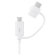 Samsung EP-DG930 câble USB 1,5 m USB 2.0 USB A USB C/Micro-USB B Blanc Samsung EP-DG930 câble USB 1,5 m USB 2.0 USB A USB C/Micro-USB B Blanc