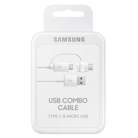 Samsung EP-DG930 câble USB 1,5 m USB 2.0 USB A USB C/Micro-USB B Blanc