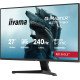 iiyama G-MASTER G2771HSU-B1 écran PC 68,6 cm (27") 1920 x 1080 pixels Full HD Noir