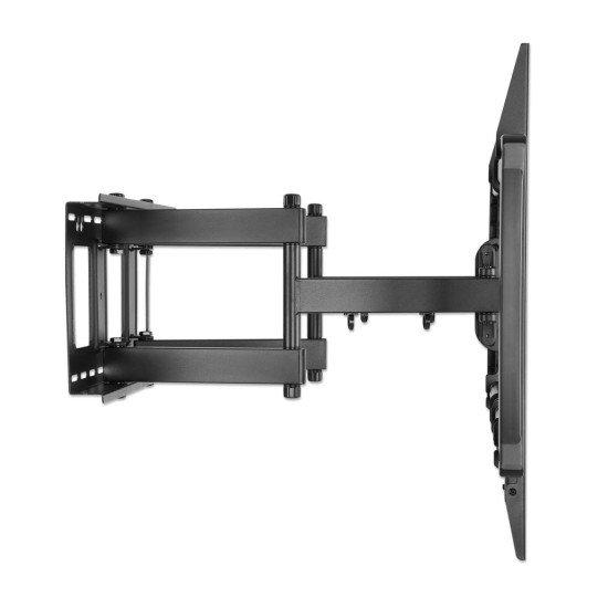 Manhattan Support mural pour TV/moniteurs (Bras articulé), écrans 37" à 100", Compatibilité VESA : de 200x200 à 900x600 mm (vérifiez les dimensions des quatre trous de fixation à l'arrière), charge max. 80 kg, noir