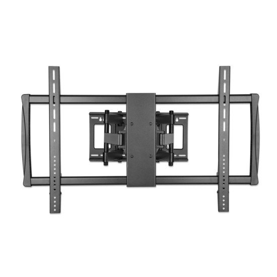 Manhattan Support mural pour TV/moniteurs (Bras articulé), écrans 37" à 100", Compatibilité VESA : de 200x200 à 900x600 mm (vérifiez les dimensions des quatre trous de fixation à l'arrière), charge max. 80 kg, noir