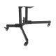 Manhattan Support sur roulettes pour TV/moniteurs, écrans 37" à 65", Compatibilité VESA : de 200x200 à 600x400 mm (vérifiez les dimensions des quatre trous de fixation à l'arrière), charge max. 40 kg, noir
