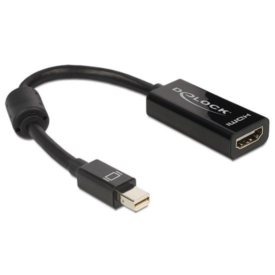 DeLOCK Adaptateur & connecteur mini Displayport / HDMI mini Displayport 20-pin M HDMI 19-pin FM