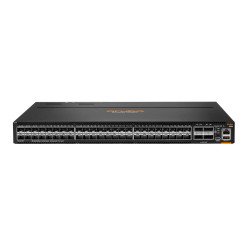 HPE Aruba Networking CX 8100 48x10G SFP+ 4x40/100G QSFP28 FB Airflow 3Fan 2AC PSU Géré L3 1U HPE Aruba Networking CX 8100 48x10G SFP+ 4x40/100G QSFP28 FB Airflow 3Fan 2AC PSU Géré L3 1U