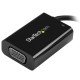 StarTech.com Adaptateur vidéo USB-C vers VGA avec USB Power Delivery 60 W