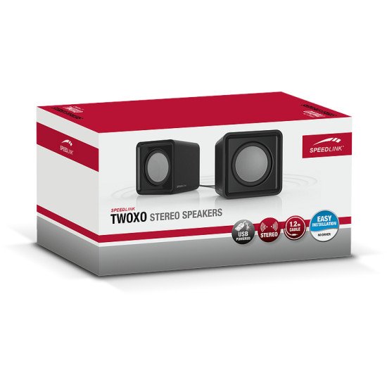 SPEEDLINK SL-810004-BK haut-parleur 1-voie Noir Avec fil 5 W