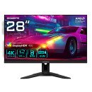 GIGABYTE M28U Moniteur de jeu 28" 4K UHD - 3840 x 2160, 144Hz, 1ms, 300 cd/m², FreeSync Premium Pro, Display HDR400, HDMI 2.1, DisplayPort 1.4