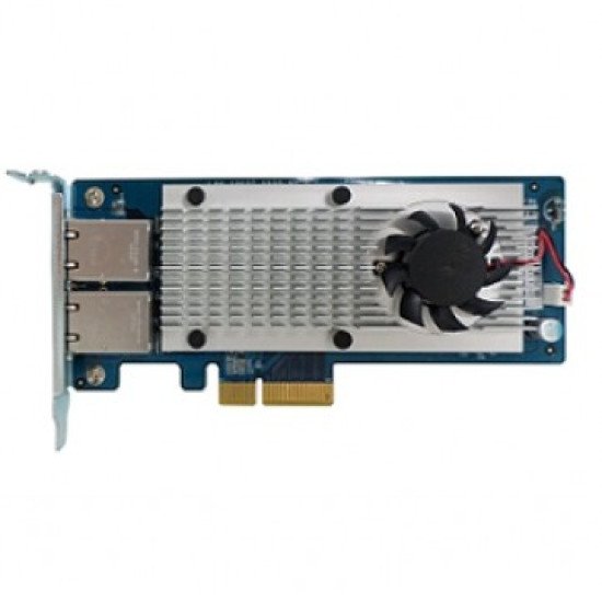 QNAP LAN-10G2T-X550 Adaptateur réseau Avec fil PCI-E