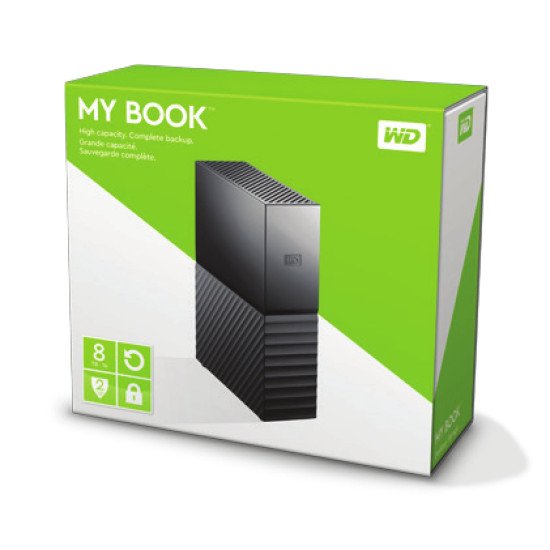 WD My Book Disque dur externe 3.5" 4 To Noir