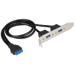 DeLOCK 84836 carte et adaptateur d'interfaces Interne USB 3.2 Gen 1 (3.1 Gen 1) DeLOCK 84836 carte et adaptateur d'interfaces Interne USB 3.2 Gen 1 (3.1 Gen 1)