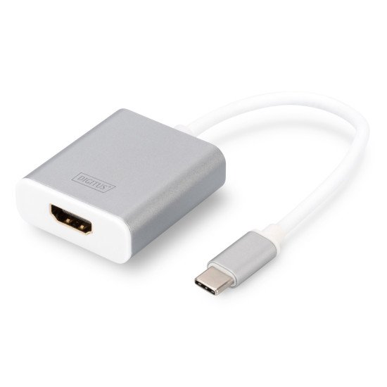 Digitus DA-70836 adaptateur et connecteur de câbles HDMI Aluminium