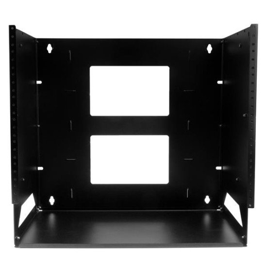 StarTech.com Rack de serveur mural 8U en acier solide avec étagère intégrée