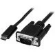 StarTech.com Câble adaptateur USB-C vers VGA de 1 m - 1920 x 1200 StarTech.com Câble adaptateur USB-C vers VGA de 1 m - 1920 x 1200