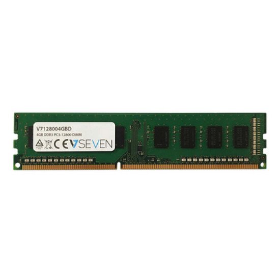 V7 V7128004GBD 4Go DDR3 PC3-12800 - 1600mhz DIMM